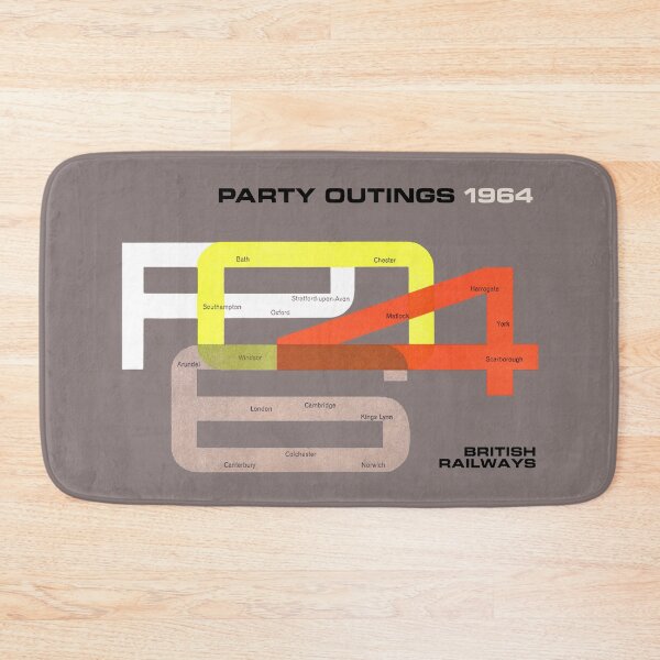 Item preview, BRITISH RAIL PARTY OUTINGS - 1964 TIMETABLE designed and sold by ThrowbackAds.