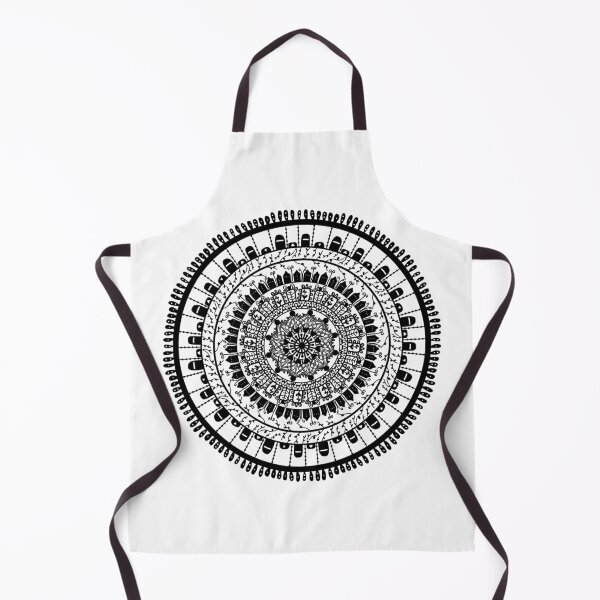 Item preview, Monochrome mandala designed and sold by Artie297.
