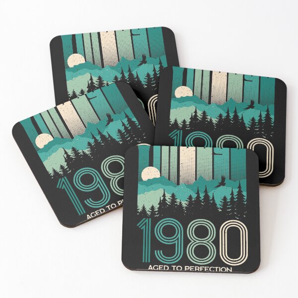 Item preview, 40th birthday gifts for men and women 1980 gift 40 years old designed and sold by Cheesybee.