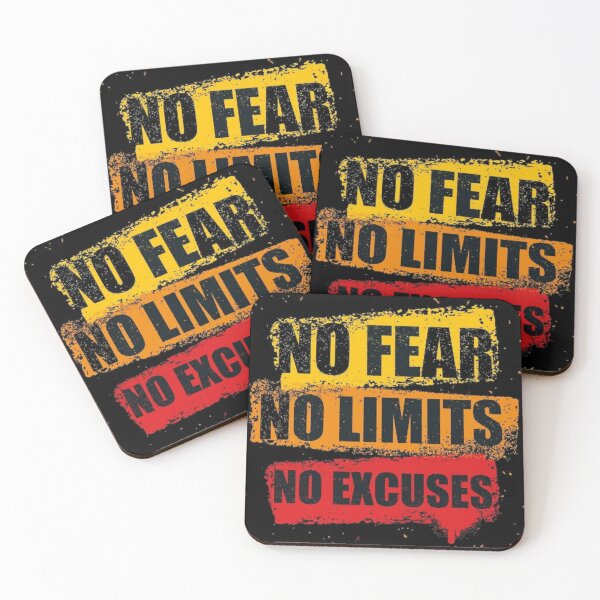 Item preview, No Fear No Limits No Excuses designed and sold by mapagulsum.