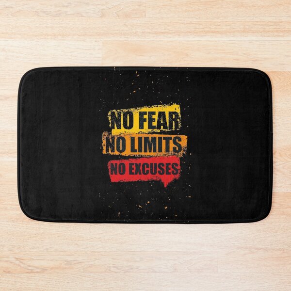 Item preview, No Fear No Limits No Excuses designed and sold by mapagulsum.