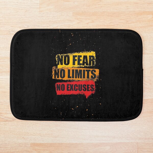 Item preview, No Fear No Limits No Excuses designed and sold by mapagulsum.