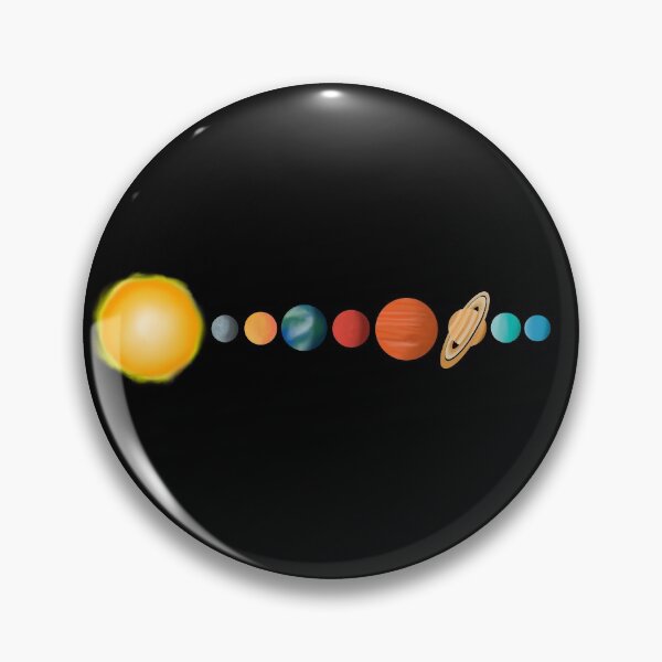 Artikelvorschau, Sonnensystem Planeten Abbildung entworfen und verkauft von ToriaScarlett.
