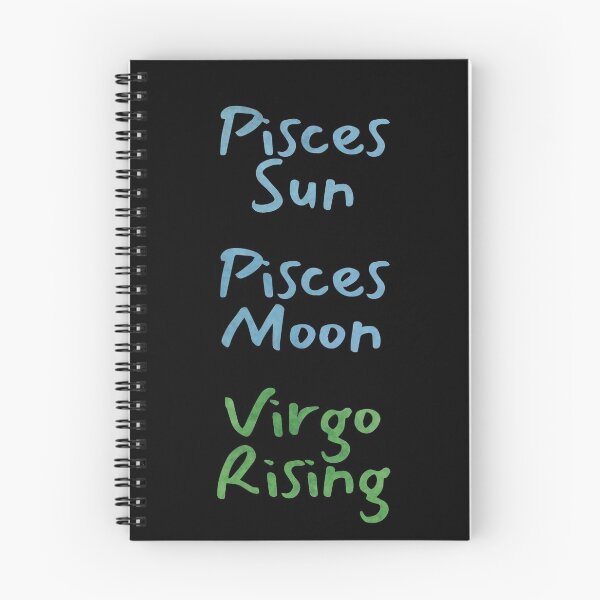 Item preview, Pisces Sun Pisces Moon Virgo Rising Text designed and sold by leomooncreates.