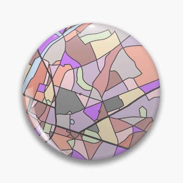 Item preview, Brussels map designed and sold by ArtByMelz.