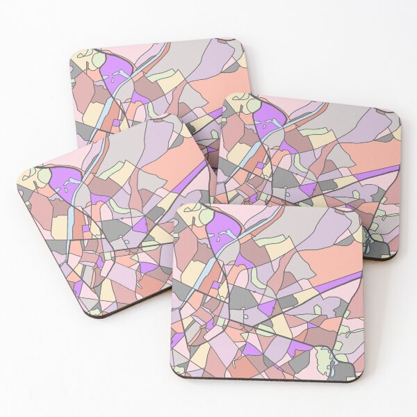 Item preview, Brussels map designed and sold by ArtByMelz.