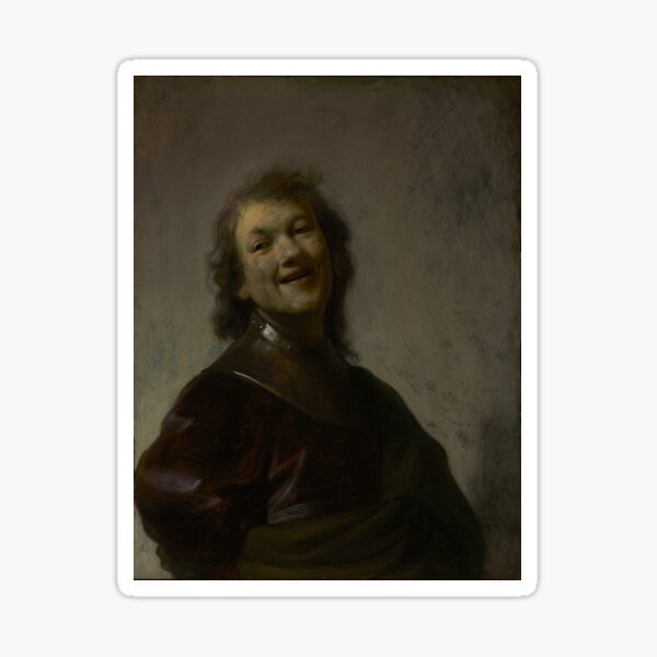 Item preview, Rembrandt - Rembrandt Laughing - BigArt designed and sold by BigArt.