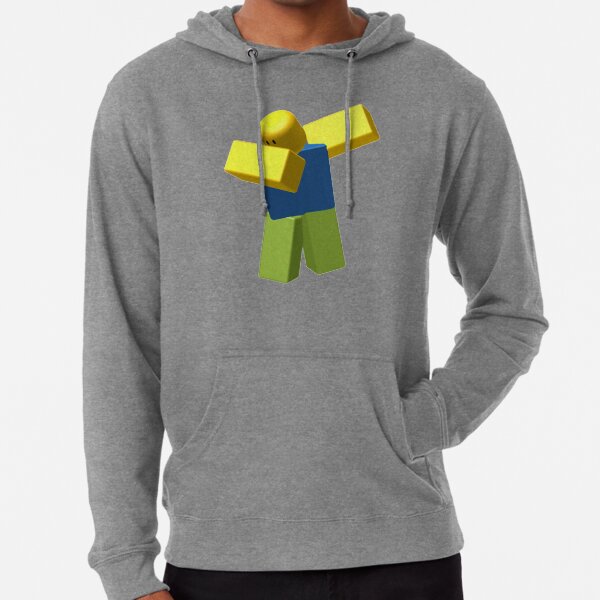 Noob Roblox Oof Funny Meme Dank Lightweight Hoodie By Franciscoie Redbubble - roblox cringe dab