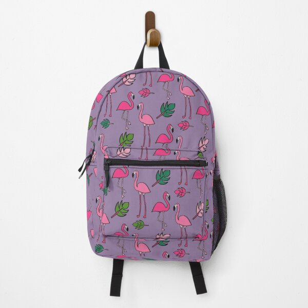 Item preview, Flamingo print- Purple designed and sold by Katsillustration.