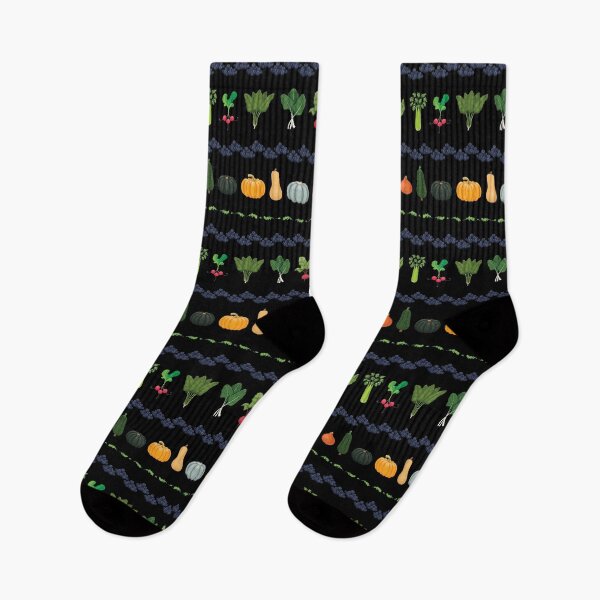 Item preview, Leaves and pumpkins (black) designed and sold by FlorCebolla.