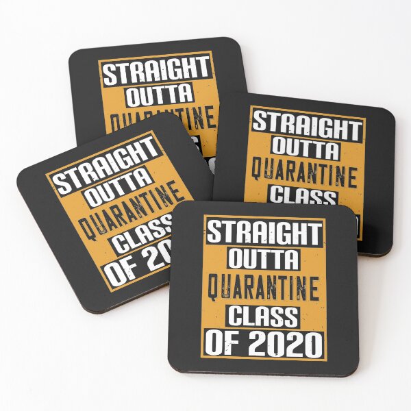 Item preview, Straight Outta Quaratine Class of 2020 designed and sold by mymysterycloset.