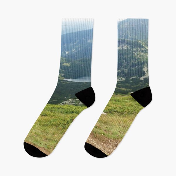Item preview, Beautiful Green Landscape Seven Rila Lakes Photo designed and sold by LuckyKermit.