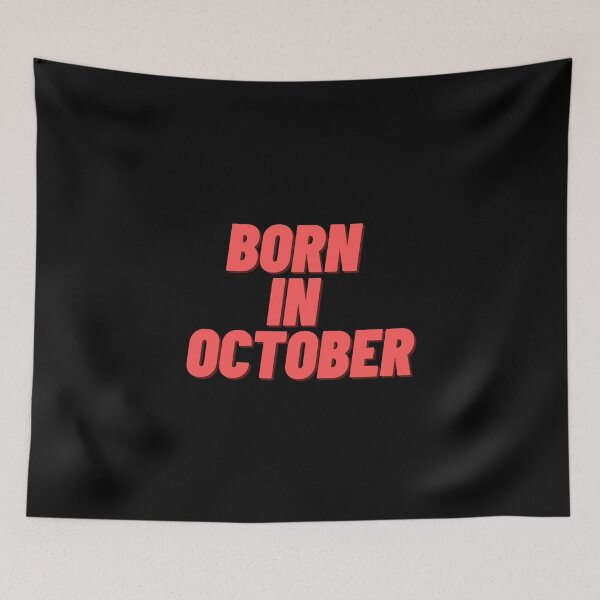 Item preview, Born in october designed and sold by ciaobebo.