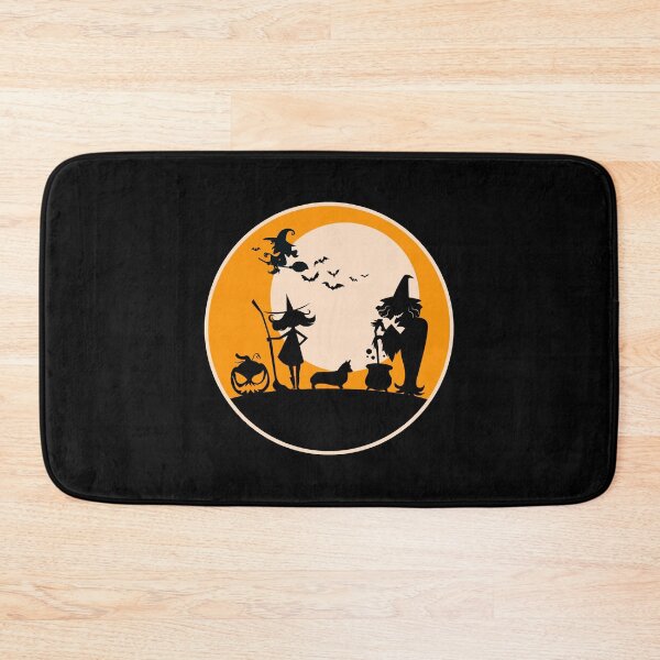 Item preview, Halloween Corgi Silhouette - Witches designed and sold by MaplewoodMerch.