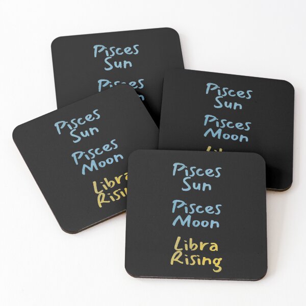 Item preview, Pisces Sun Pisces Moon Libra Rising Text designed and sold by leomooncreates.