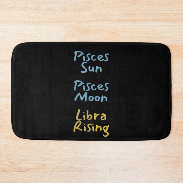 Item preview, Pisces Sun Pisces Moon Libra Rising Text designed and sold by leomooncreates.