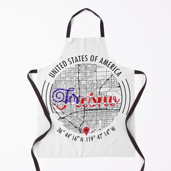 Item preview, Fresno, USA Road Map Art - Earth Tones designed and sold by hatimelhag.