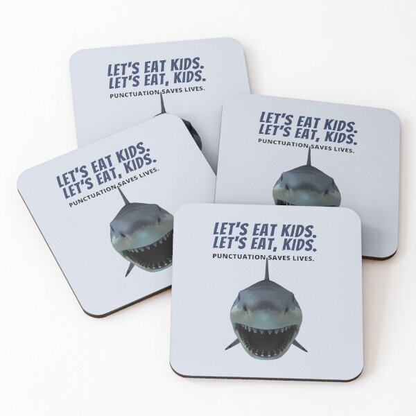 Item preview, LET'S EAT KIDS PUNCTUATION 2.0 designed and sold by TURQUOISESWAG.