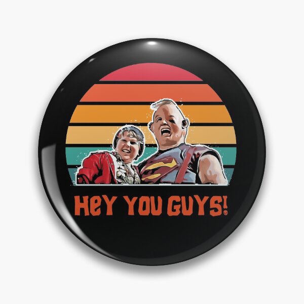 Item preview, Goonies Hey You Guys Retro Sunset designed and sold by boxoflyrics.