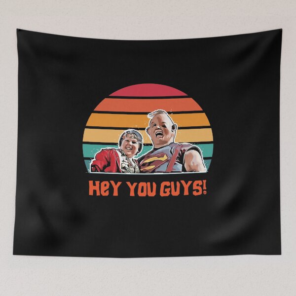 Item preview, Goonies Hey You Guys Retro Sunset designed and sold by boxoflyrics.