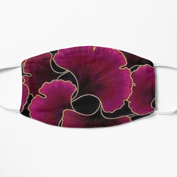 Magenta Ginko Floras Flat Mask