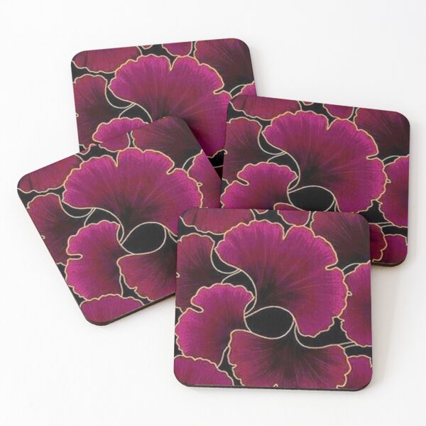 Item preview, Magenta Ginko Floras designed and sold by lotusbud.
