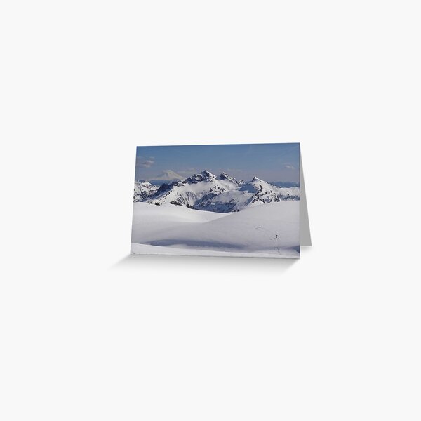 View South From Rainier Greeting Card