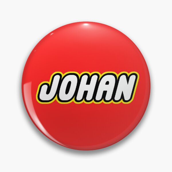 Item preview, Johan personalize gift for mini builder and bricks fan Birthday Johan designed and sold by Urosek.