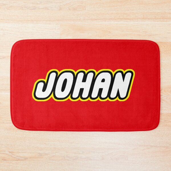 Item preview, Johan personalize gift for mini builder and bricks fan Birthday Johan designed and sold by Urosek.