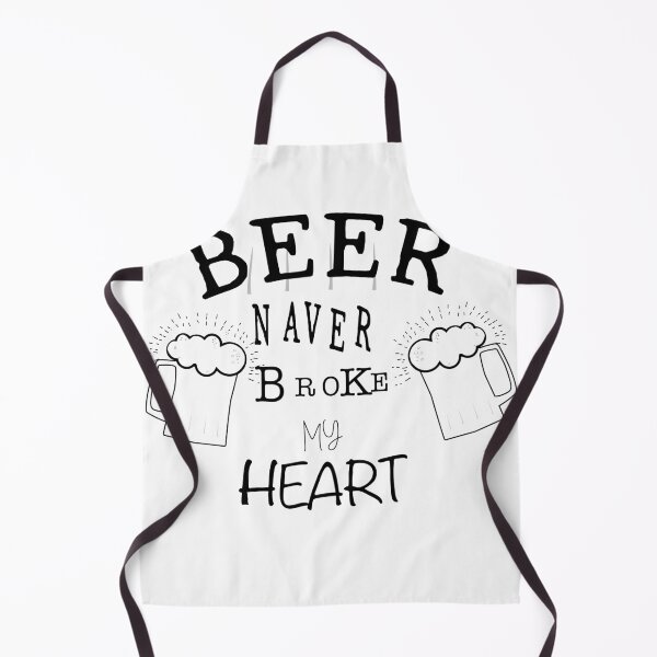 Artikelvorschau, Bier hat mir nie das Herz gebrochen. entworfen und verkauft von DearDesign.