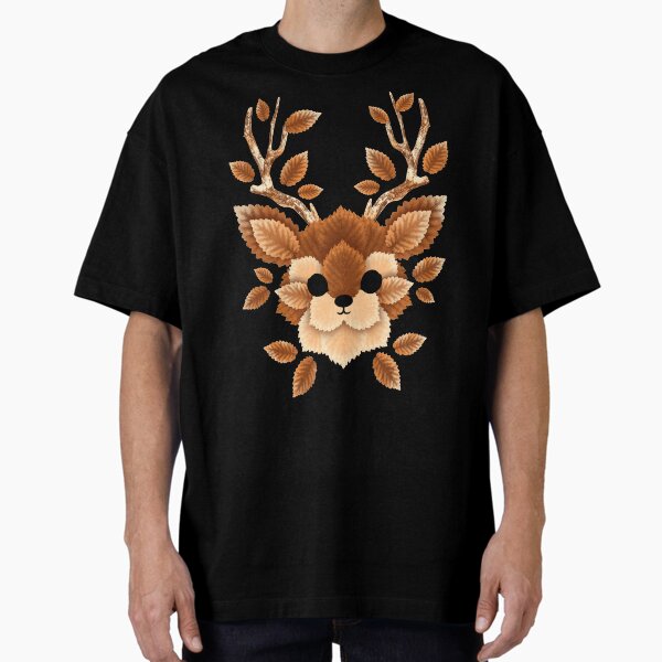 Item preview, deer of leaves designed and sold by NemiMakeit.