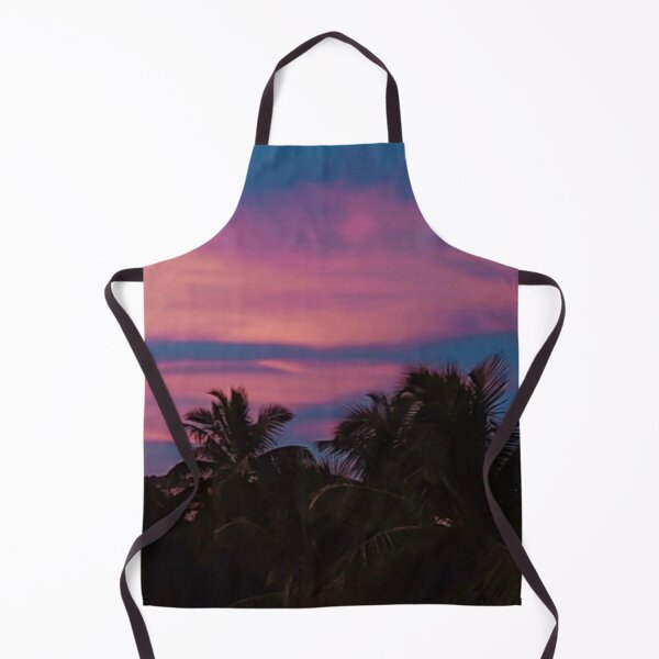 Item preview, Pink and Blue Sky with Palm Trees designed and sold by ArtbyCharmante.
