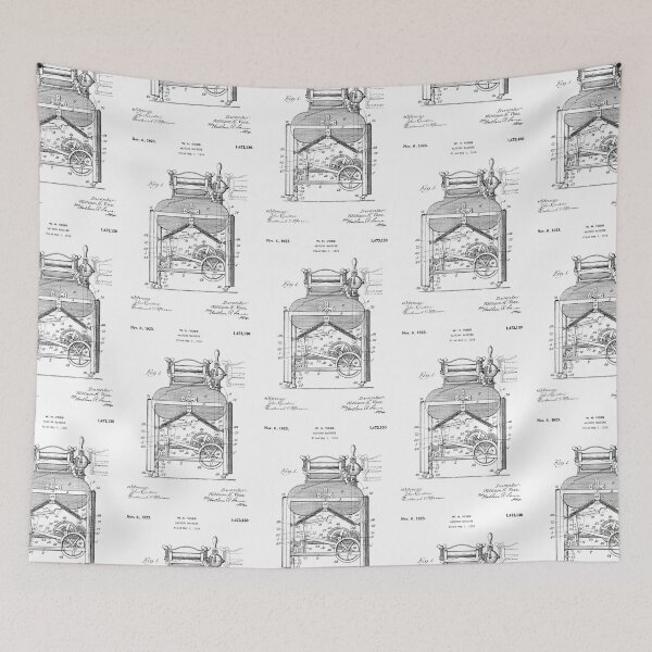 Item preview, Washing machine was 1923 patent designed and sold by InkedArtPrints.