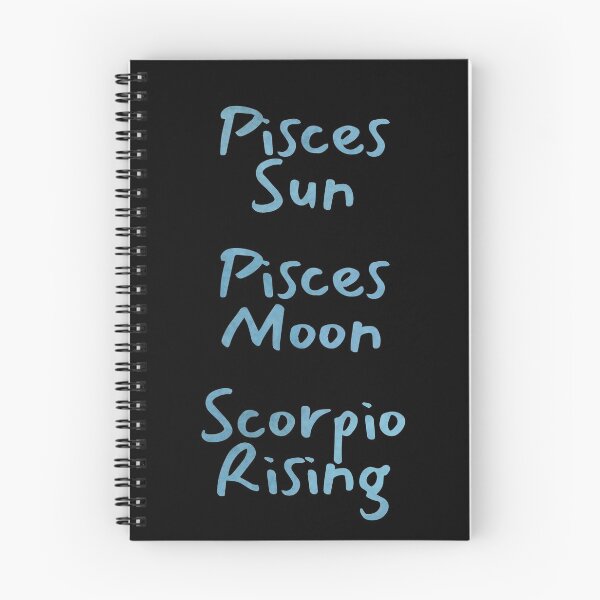 Item preview, Pisces Sun Pisces Moon Scorpio Rising Text designed and sold by leomooncreates.