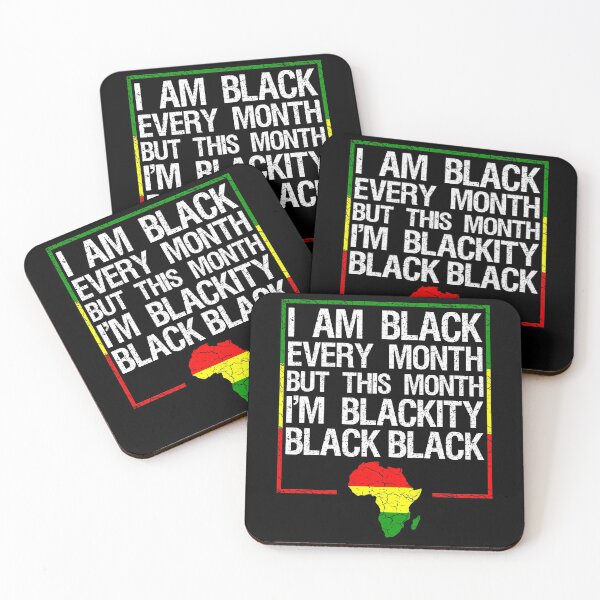 Item preview, I am Black Every Month But This Month I'm Blackity Black Black Vintage Design Black History Month 2020 designed and sold by naworas.