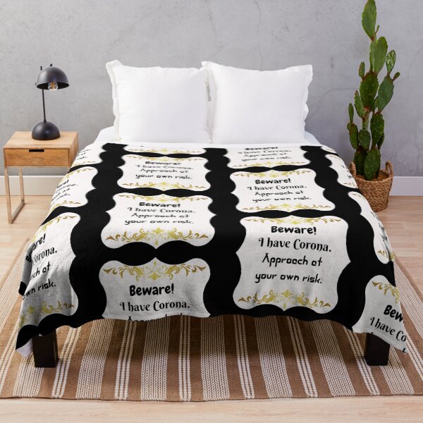Item preview, Beware!! I have Corona, white lie quote designed and sold by Simi2020.