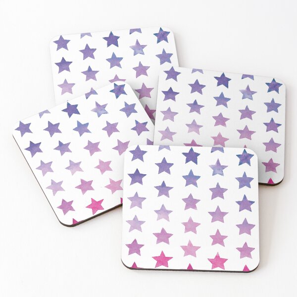 Item preview, Ombre Stars Watercolour designed and sold by RebeccaFlaherty.