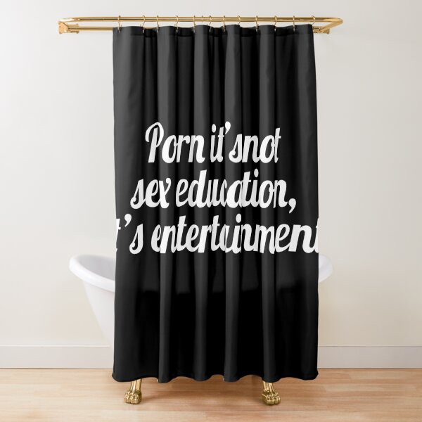 Black And White Shower Sex - Porn Sex Shower Curtains for Sale | Redbubble