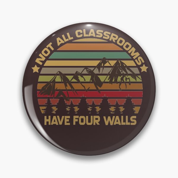 Artikelvorschau, Nicht alle Klassenzimmer haben vier Wände Vintage Mountain Nature entworfen und verkauft von issambak.