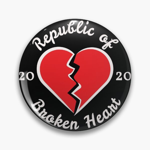 Item preview, Republic of Broken Heart 2020 in White Font designed and sold by LotusBlue77.