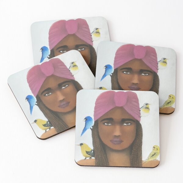 Item preview, African Woman With Her Birds designed and sold by Jordana Moon.