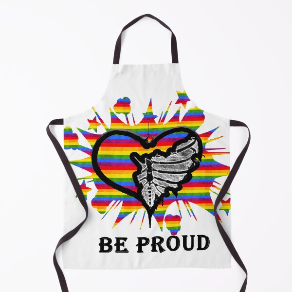 Item preview, gay pride flag BE PROUD designed and sold by loulousworld.