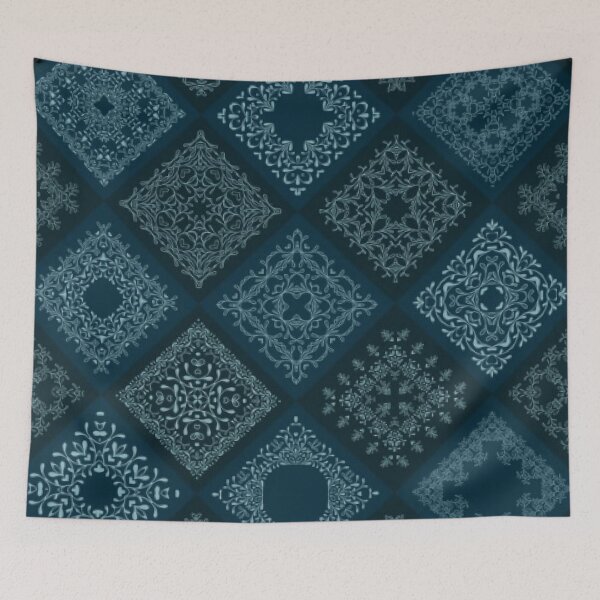 Item preview, high-resolution Moroccan pattern, moroccan handmade, vintage art designed and sold by doitwithlove.