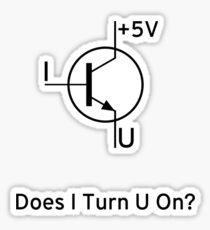 The Worst of Electronics Humour (black version) Sticker