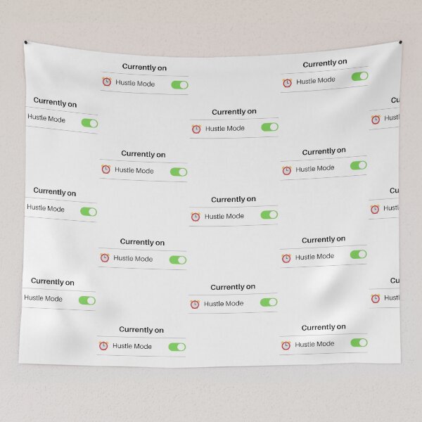 Item preview, Currently on Hustle Mode Entrepreneur Solopreneur designed and sold by nimitkhurana.
