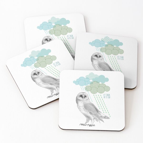 Item preview, Singing in the rain - blue designed and sold by MadeByLen.