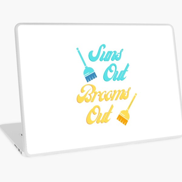 Item preview, Suns Out Brooms Out, Fun Housekeeping Humor designed and sold by SavvyCleaner.