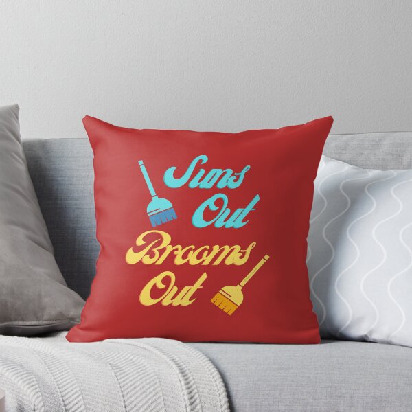Item preview, Suns Out Brooms Out, Fun Housekeeping Humor designed and sold by SavvyCleaner.