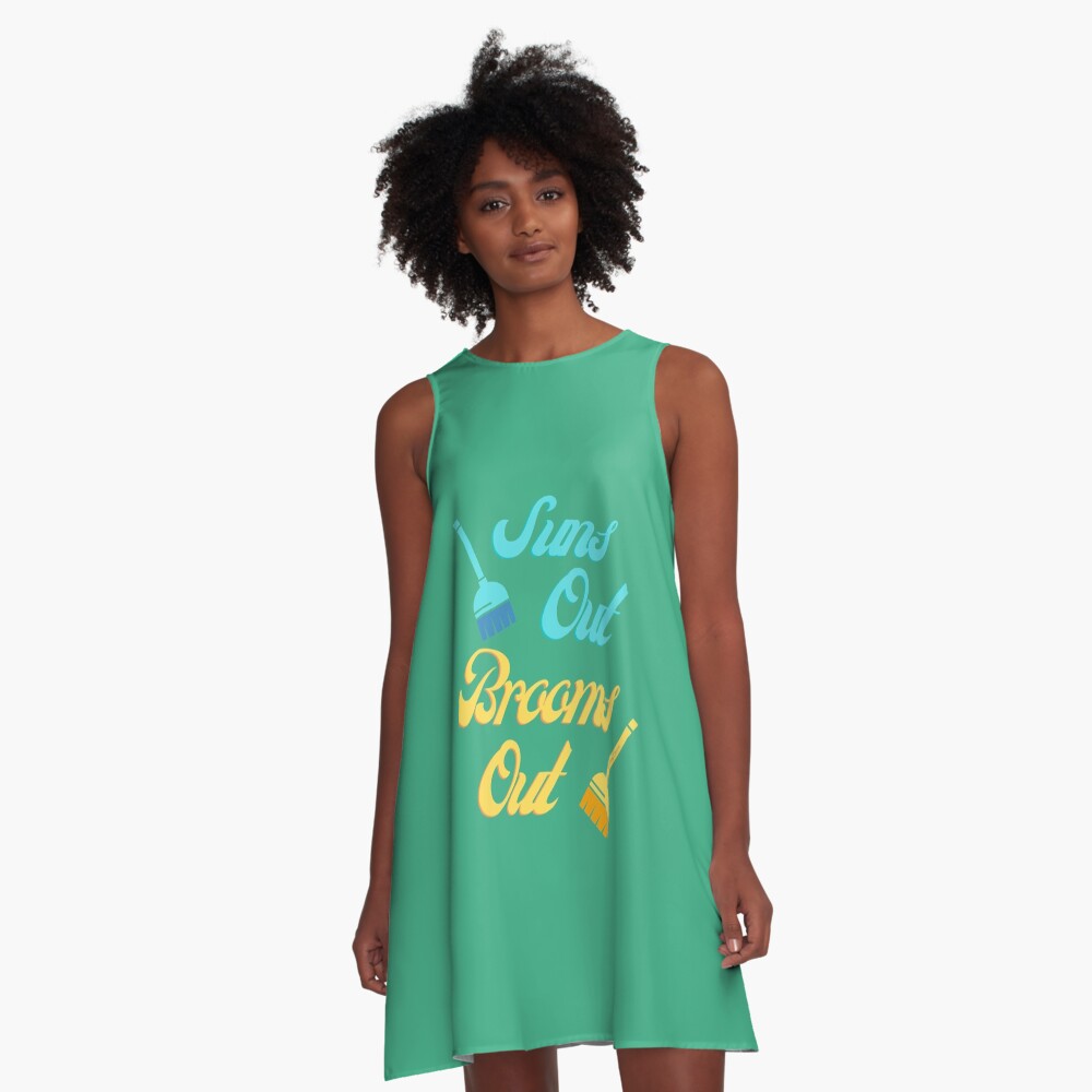 Item preview, A-Line Dress designed and sold by SavvyCleaner.