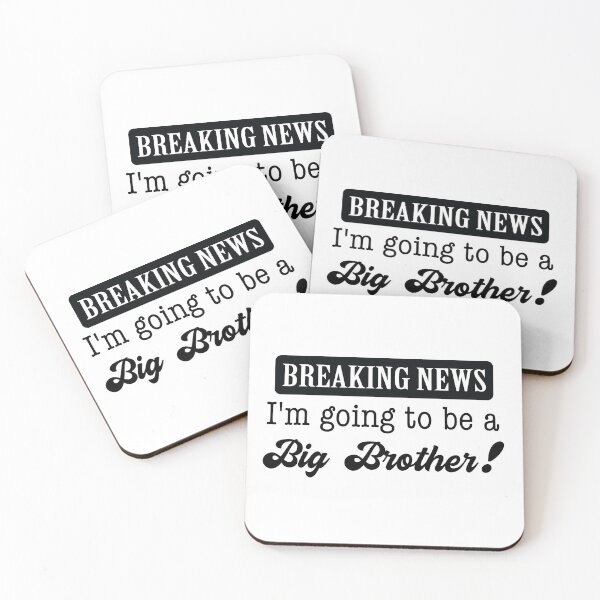 Item preview, Breaking News - I'm Going to be a Big Brother designed and sold by LovenLaughter.